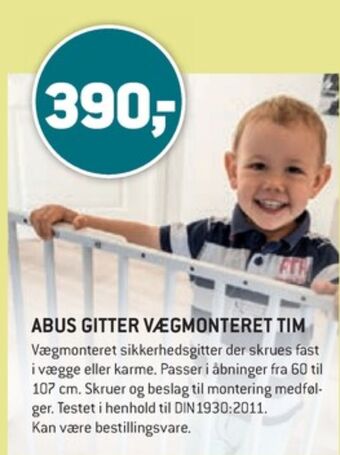 Abus sikkerhedsgitter
