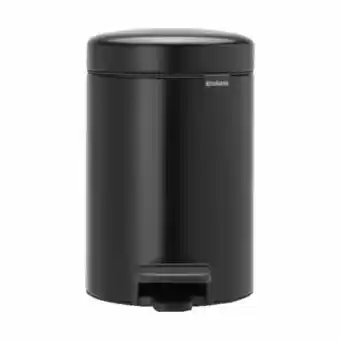 Imerco Brabantia pedalspand newicon - 3 liter - plastik/stål - mat sort tilbud