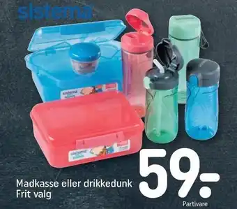 REMA 1000 Sistema madkasse eller drikkedunk tilbud