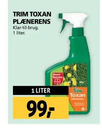 Trim toxan plænerens
