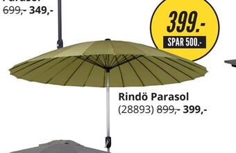 My Home Rindö parasol tilbud