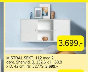 Daells Bolighus Mistral sekt. 112 tilbud