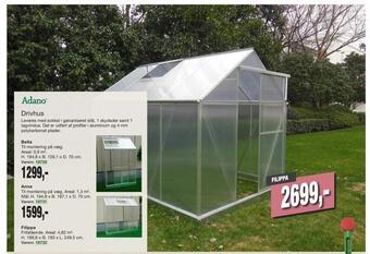 Harald Nyborg Drivhus tilbud