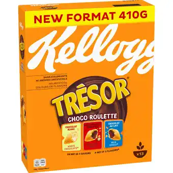 Kellogg's | 2 x kellogg's tresor choco roulette | kolonial > korn, gryn og müsli,slik & snacks > chokolade