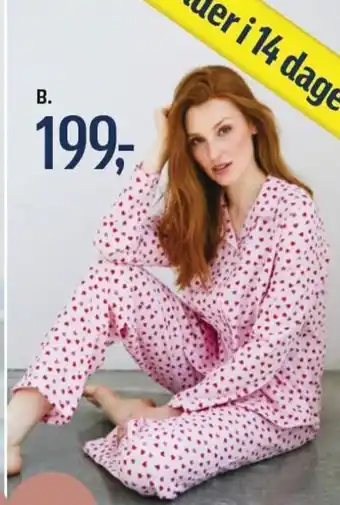 Føtex Pyjamas. XS-XL. tilbud