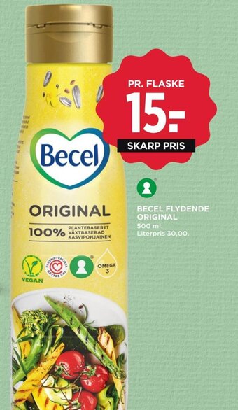 MENY BECEL FLYDENDE ORIGINAL tilbud