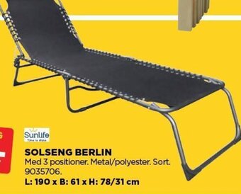 jem & fix SOLSENG BERLIN tilbud