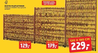 jem & fix RUSTIK PILEFLETHEGN tilbud