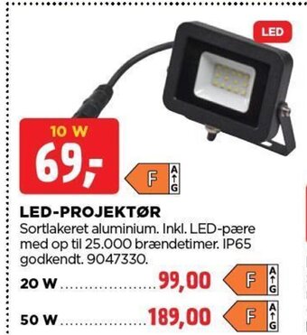 jem & fix LED-PROJEKTØR tilbud