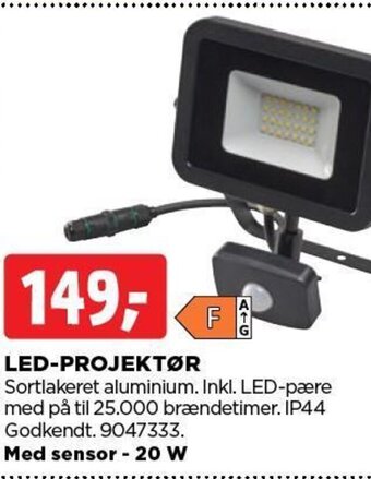 jem & fix LED-PROJEKTØR tilbud