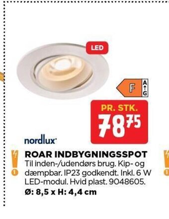 jem & fix ROAR INDBYGNINGSSPOT tilbud