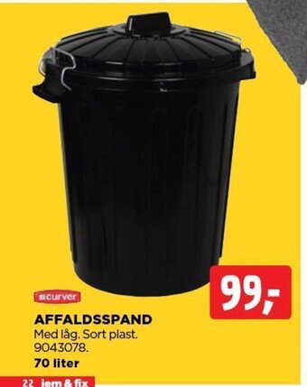 jem & fix AFFALDSSPAND tilbud