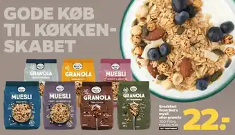Netto Bell's granola tilbud
