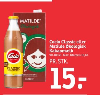 SPAR Matilde kakaomælk tilbud