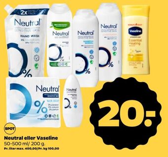 Netto Neutral flydende sæbe tilbud