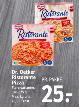 SPAR Ristorante pizza tilbud