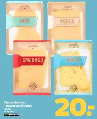 Netto Cheesemakers skiveost jade tilbud