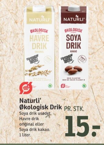 SPAR Naturli' soyadrik tilbud