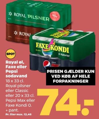Netto Pilsner øl tilbud