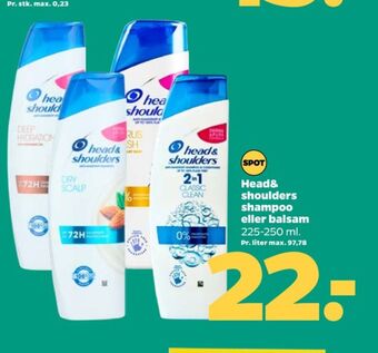 Netto Head&shoulders balsam tilbud