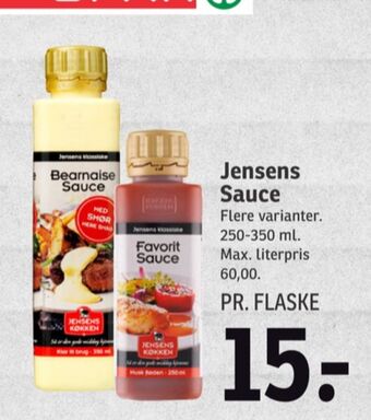 SPAR Jensens køkken sauce flydende tilbud
