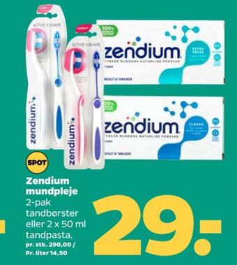 Netto Zendium tandbørste tilbud