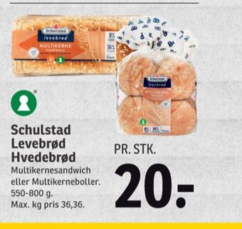 Levebrød multikerneboller