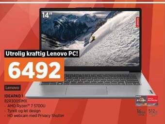 Power Lenovo ideapad 1 tilbud