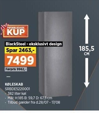 Power Køleskab tilbud