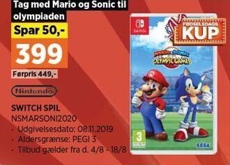 Power Nintendo switch spil nsmarsoni2020 tilbud