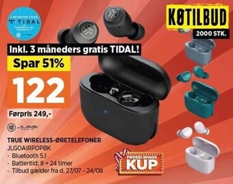 Power True wireless-øretelefoner tilbud