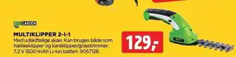 jem & fix Garden multiklipper 2-i-1 tilbud