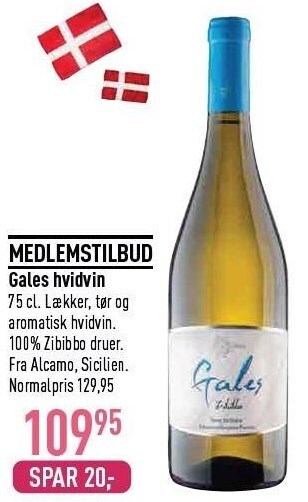 Imerco Gales hvidvin tilbud