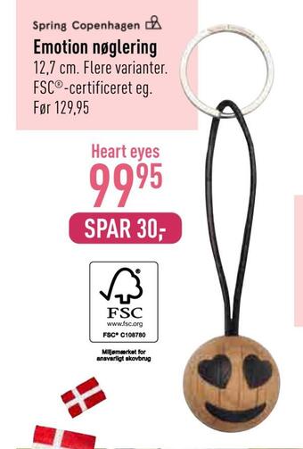 Imerco Emotion nøglering tilbud