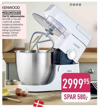 Imerco Chef xl køkkenmaskine tilbud