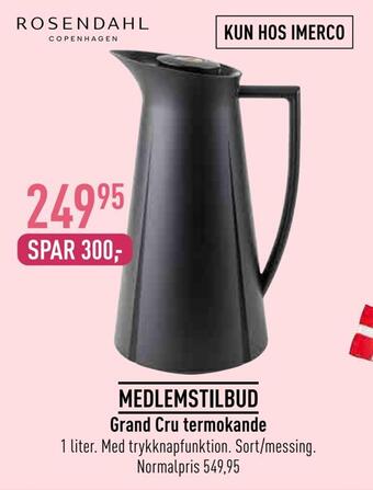 Imerco Grand cru termokande tilbud