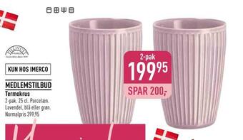 Imerco Termokrus tilbud