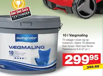 Bauhaus 10 I Vægmaling tilbud