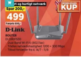 Power D-link router tilbud