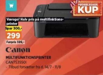 Power Canon printer all-in-one tilbud