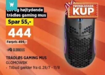 Power Glorious mus tilbud