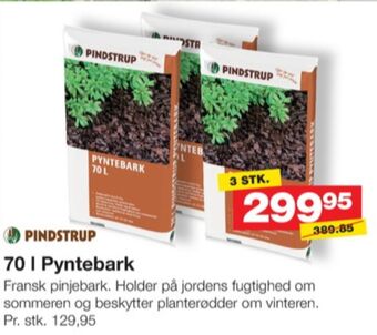 Bauhaus Pindstrup pyntebark tilbud