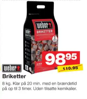 Weber grillbriketter
