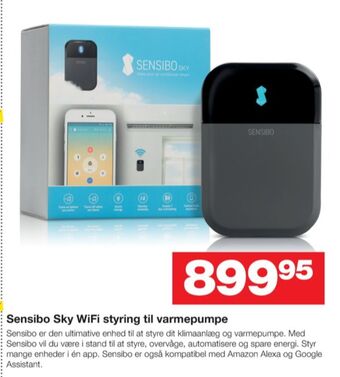Sensibo wifi styreenhed