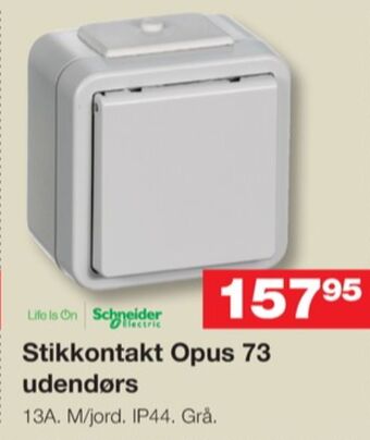 Bauhaus Opus stikkontakt tilbud