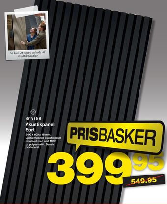 Bauhaus Acupanels akustikpanel tilbud
