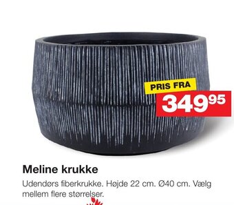 Bauhaus Meline krukke tilbud