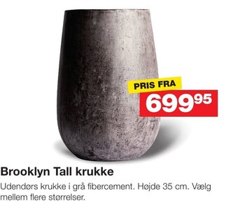 Bauhaus Brooklyn Tall krukke tilbud