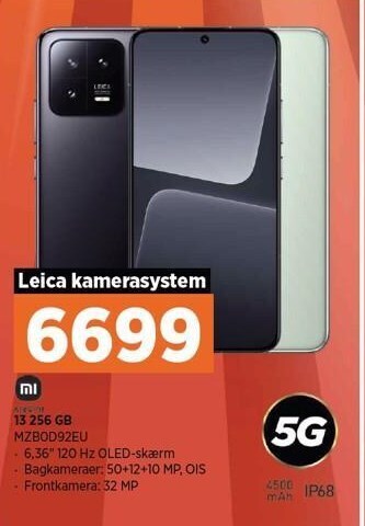 Power Xiaomi 13 256 gb tilbud