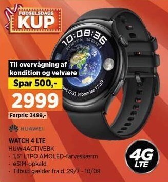 Power Huawei watch 4 lte tilbud